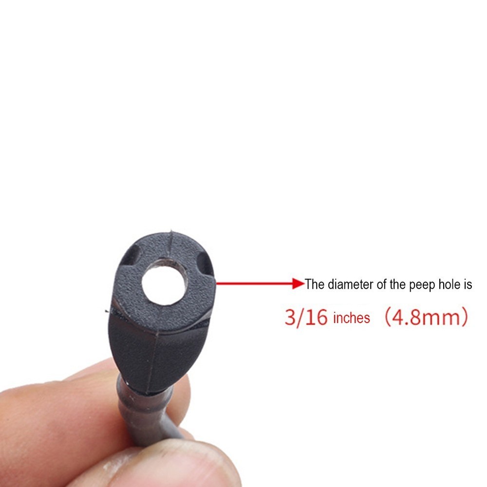 Easy Installation Compound Bow Peephole Sight for Enhanced Performance