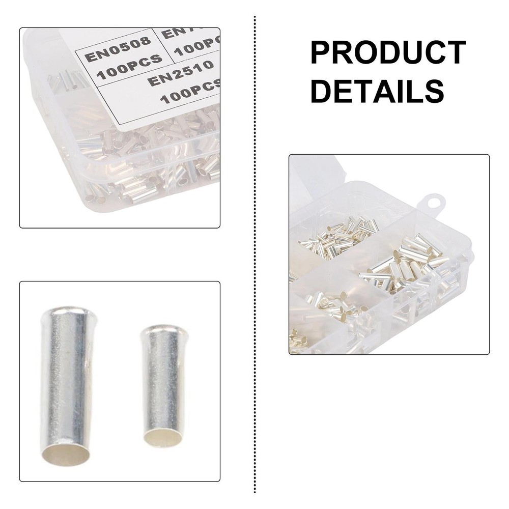 Reliable Electrical Solutions with 600pcs Cold Pressed Copper Terminals