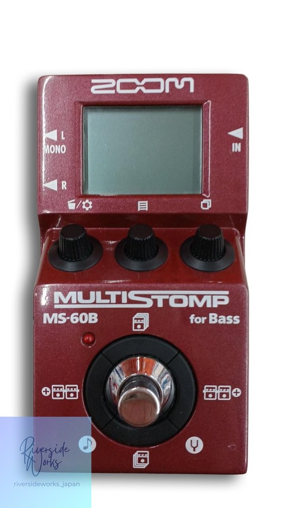 ZOOM MS-60B Multi-Effects Pedal for Bass Guitar JP