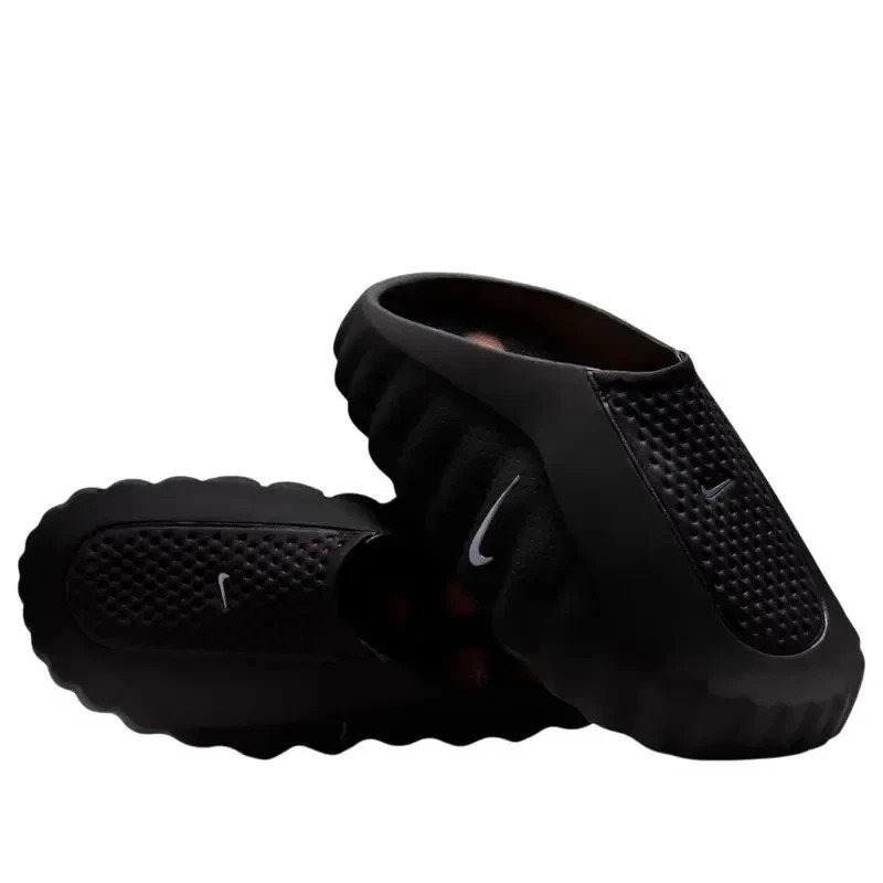 Nike Mind 001 black chrome slides