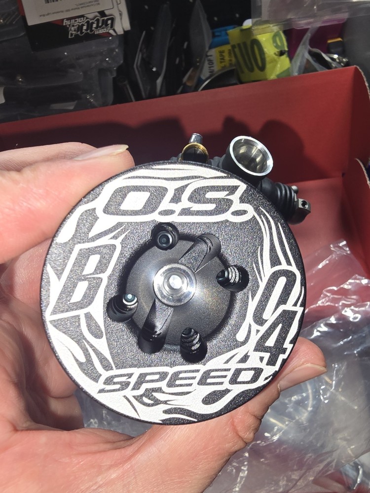 O.S Nitro Speed Engine For 1/8 Scale, With T Pipe!