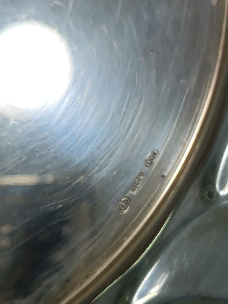 Silver centerpiece size 270 diameter 18 cm