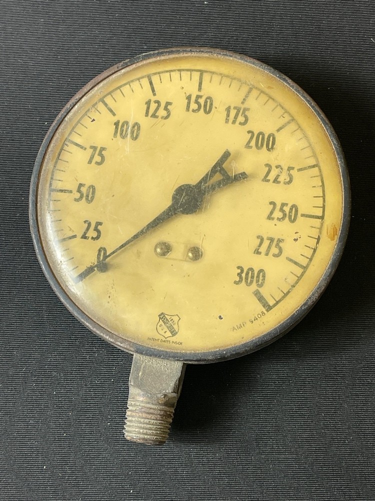 Antique Ashcroft Gauge USA
