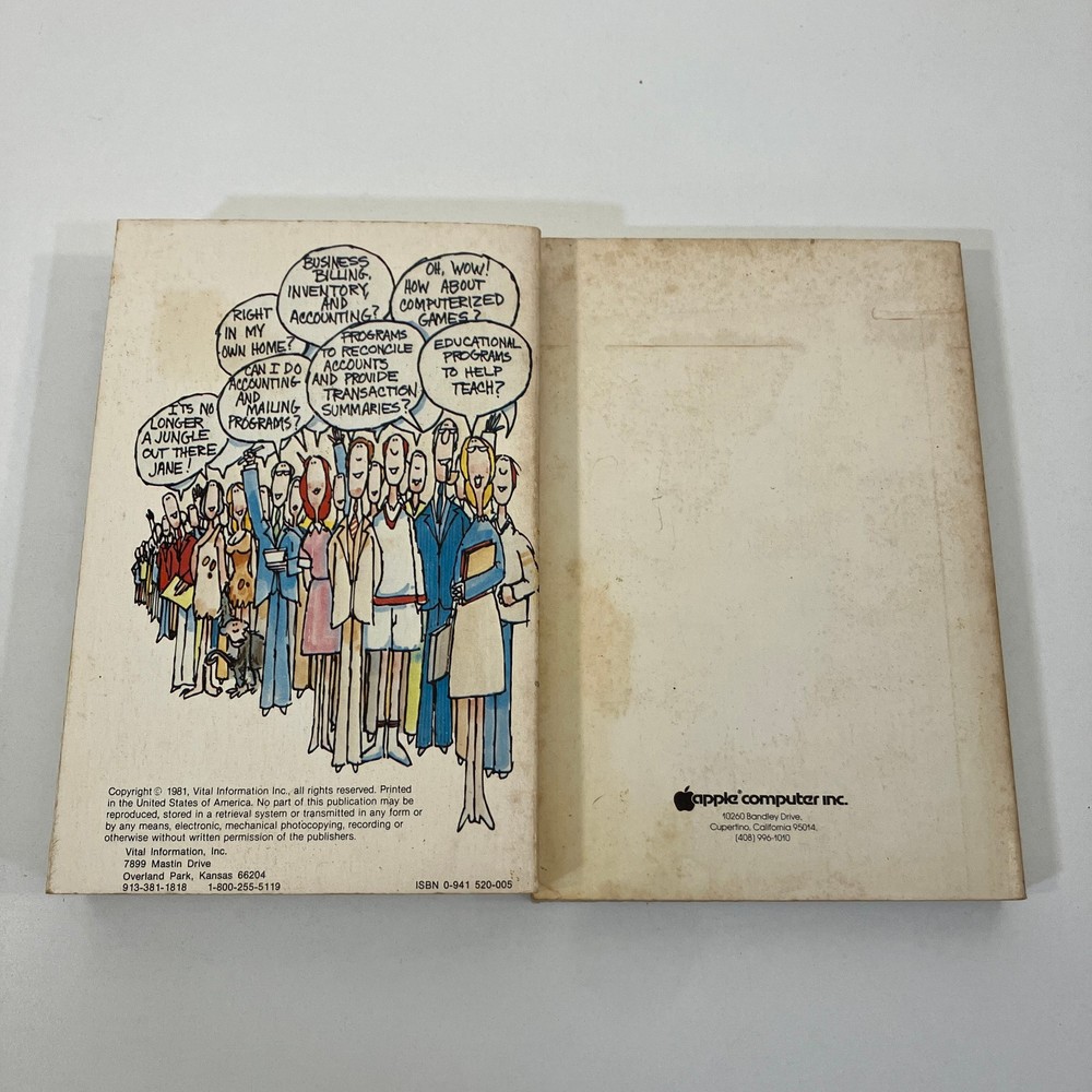 2 Vintage Apple Computer Manuals Lot Software Directory Pascal Reference TPB