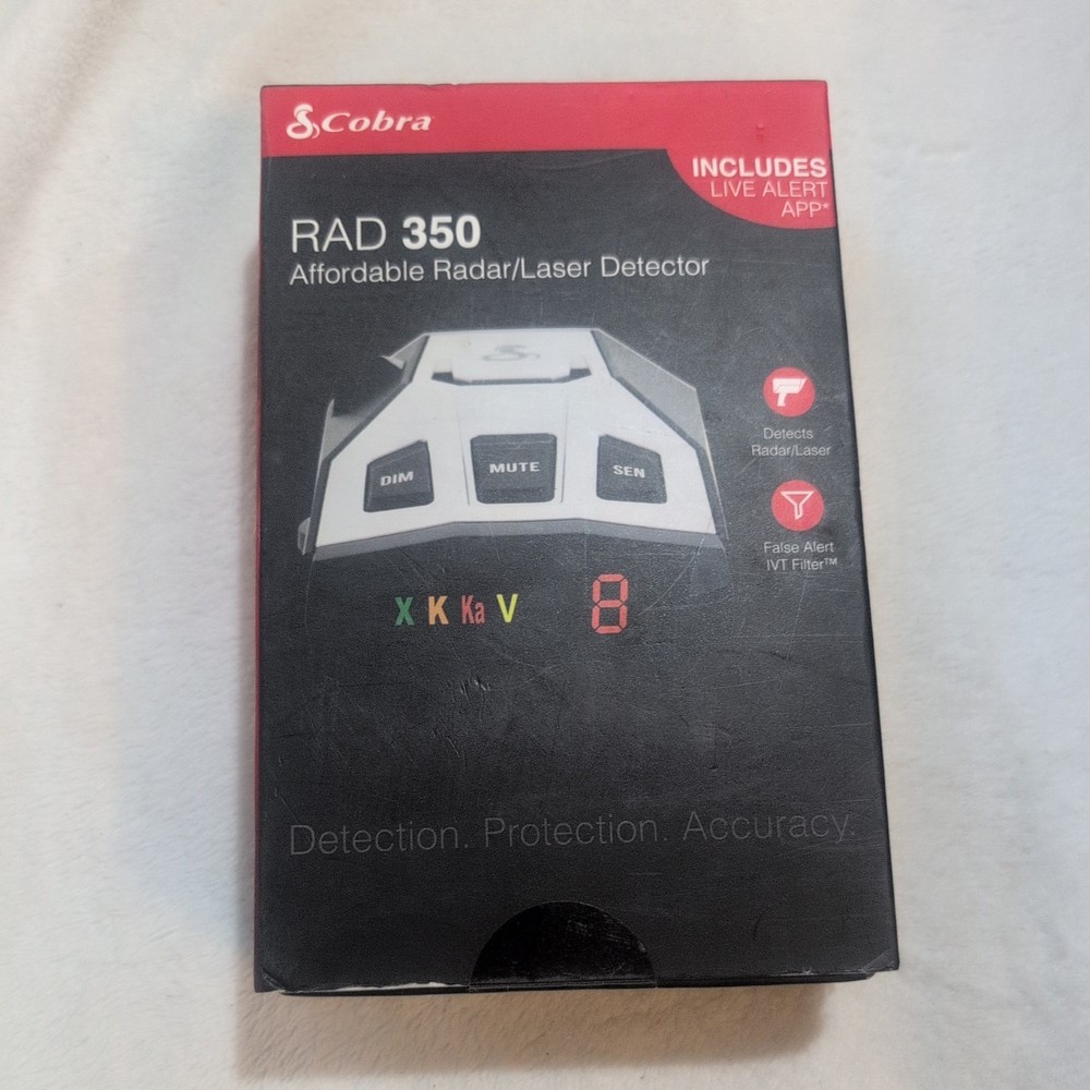 Cobra Electronics Rad 350 Radar and Laser Detector