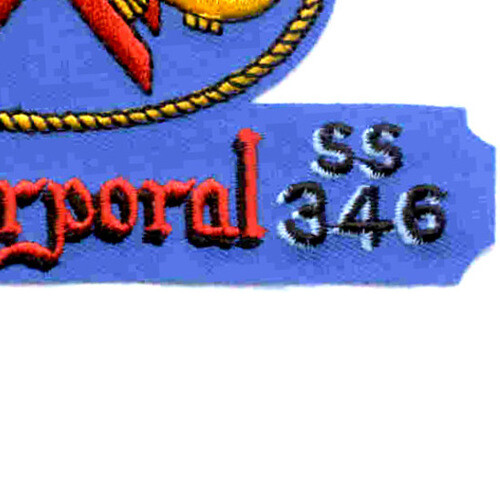 SS-346 USS Corporal Patch - Version A