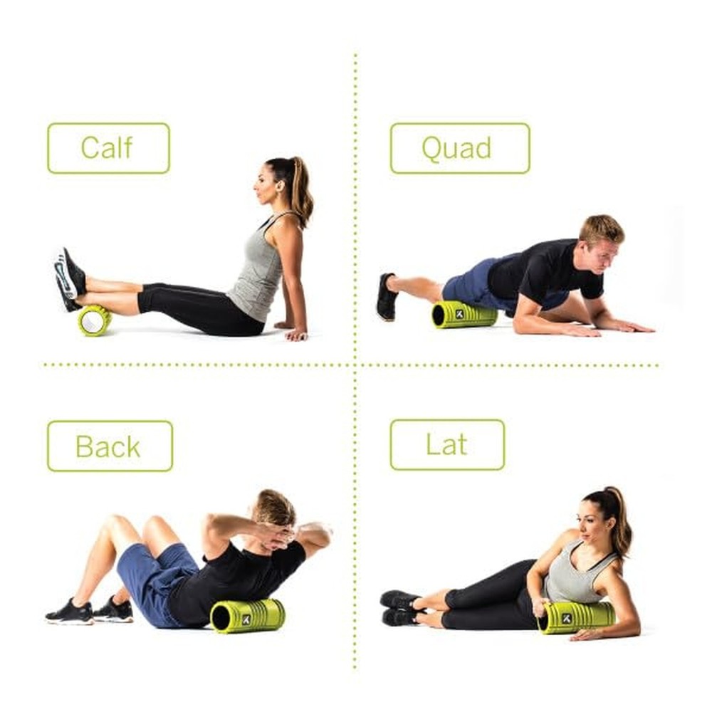TRIGGERPOINT Performance Therapy Grid Foam Roller for Exercise, Deep Tissue M...