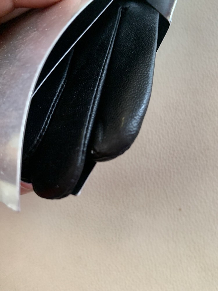 Matsu Leather Gloves Size Medium Black