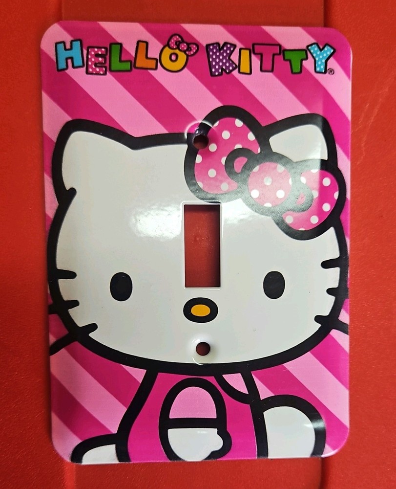 Hello Kitty Y2K Pink Light Switch Plate
