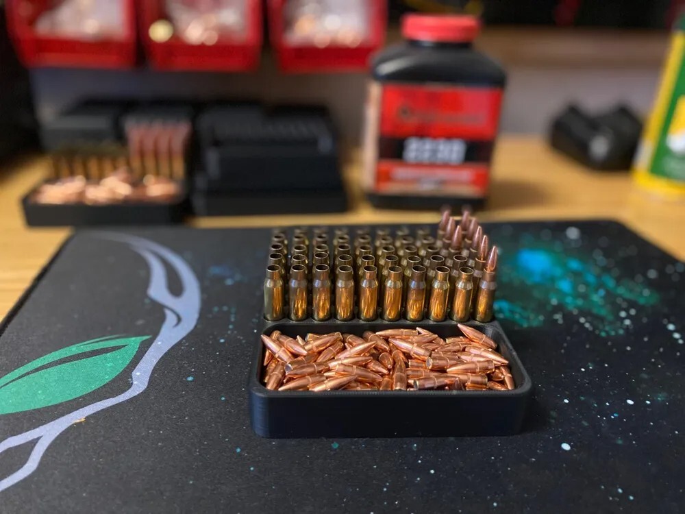 .223 & 5.56 Reloading Tray 50 spots / Custom / Loading Tray