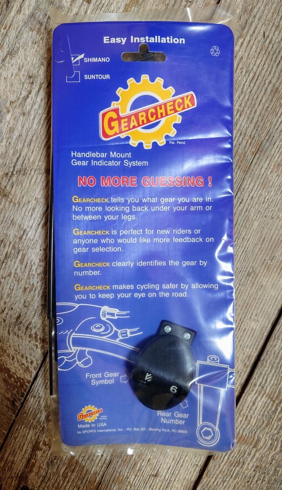 Gearcheck Handlebar Mount Gear Indicator System