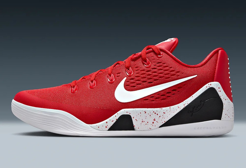 Nike Kobe IX 9 Elite EM Low Protro TB University Red White Gold IH1401-600 Men's