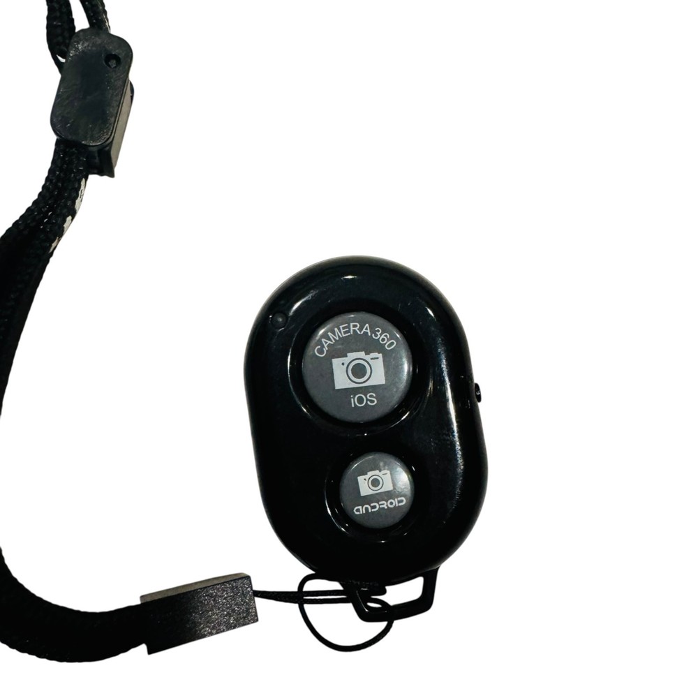 Bluetooth Remote Shutter Camera 360 iOS Android UBEESIZE Lanyard