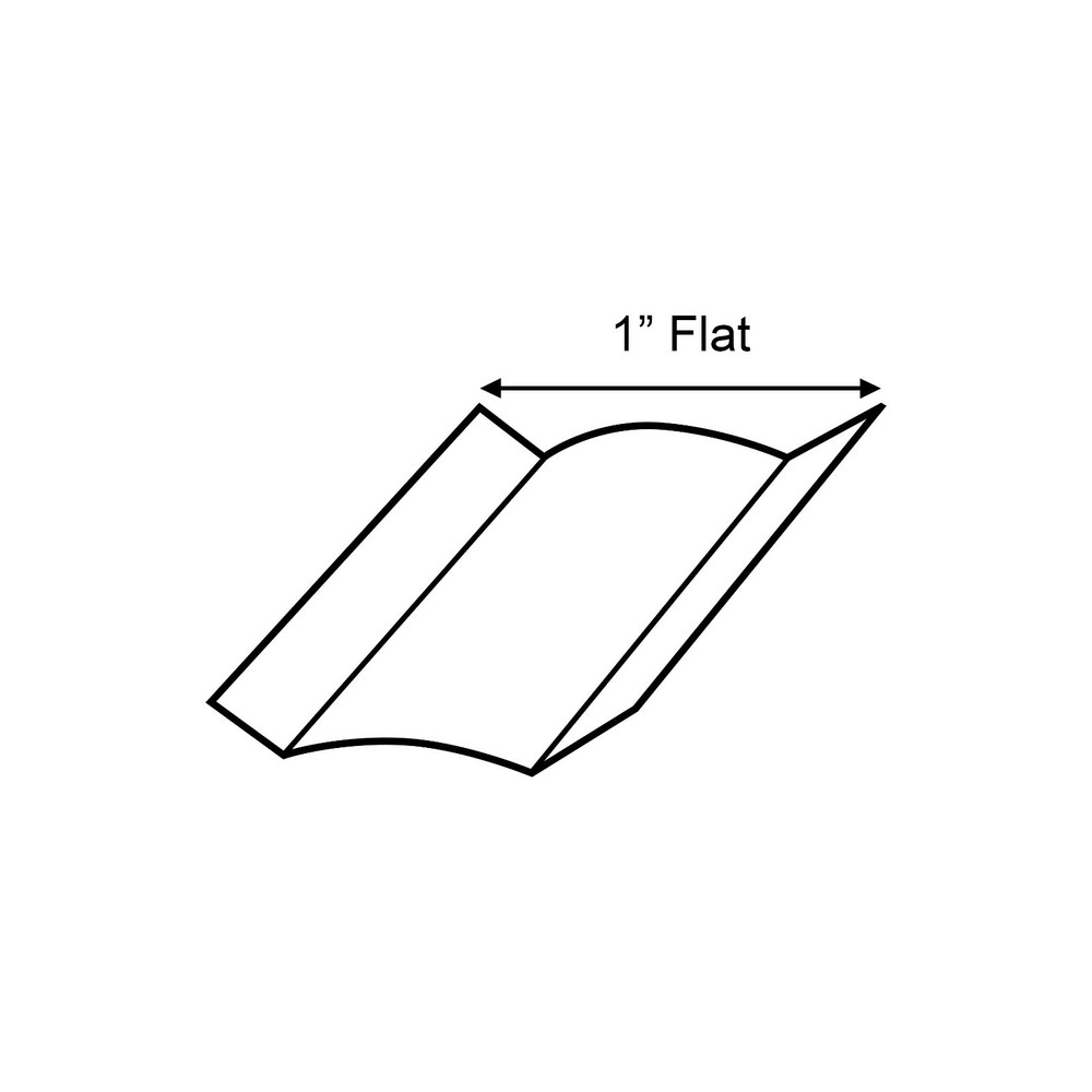 1" x 100 ft BLACK Vinyl Trim Molding Screw Cover RV Boat Camper Travel Trailer