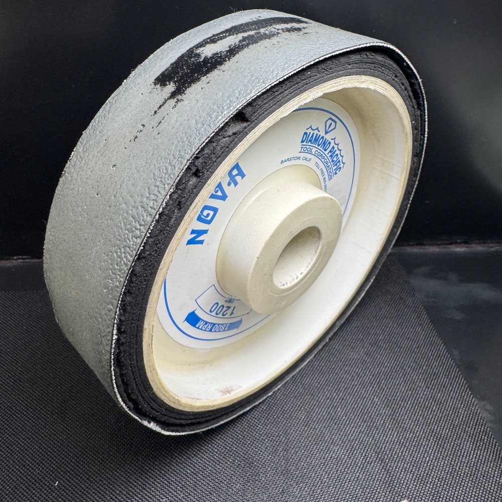 Diamond Pacific 6" Nova Wheel - 1,200 Grit - Lapidary
