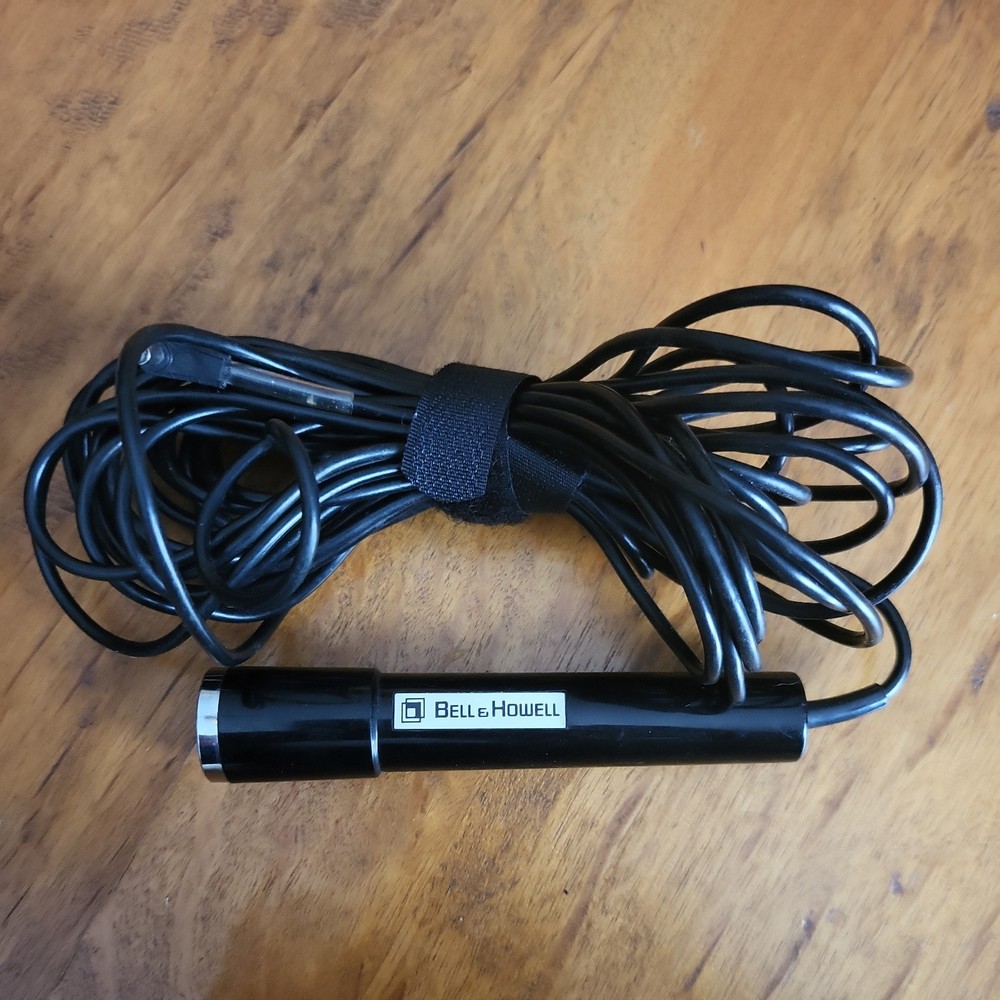 Bell & Howell Dynamic Microphone Vintage Mic - Used