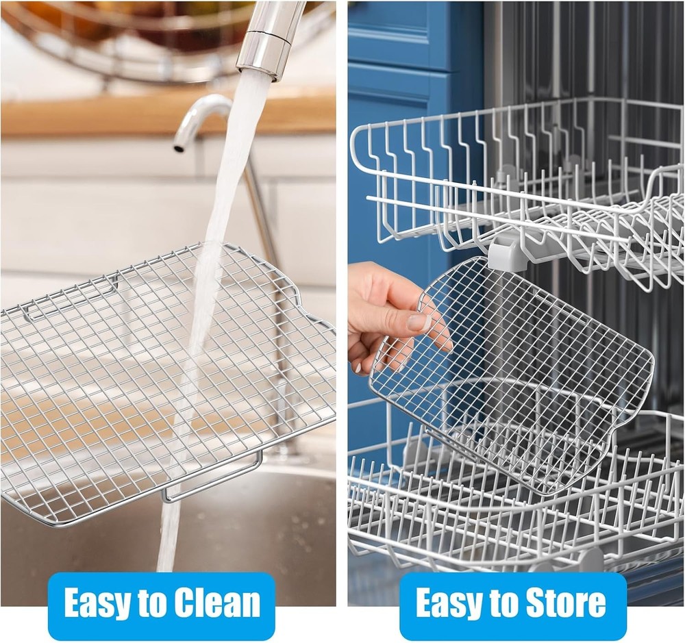 Dehydrator Rack for Ninja Foodi AG300 Grill, 3 Stackable Layers Dehydrator Rack