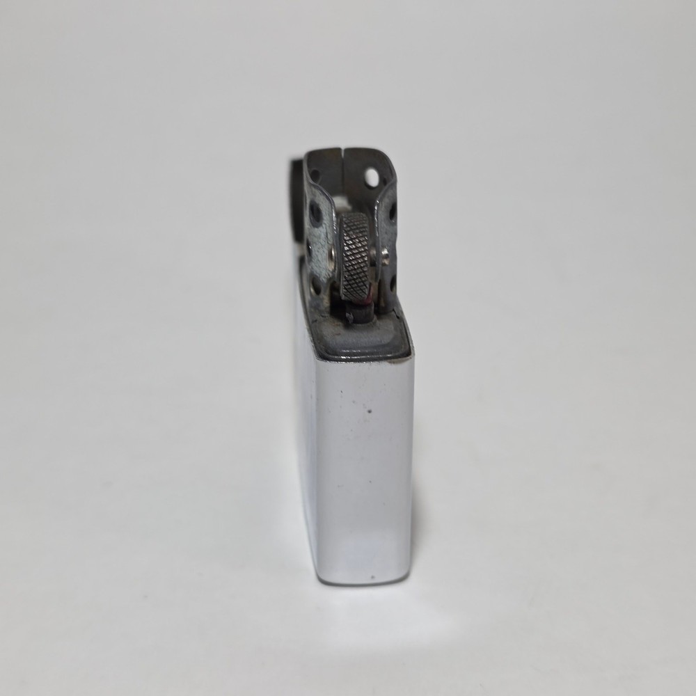 Vintage Slim Lighter Silver Tone Japan