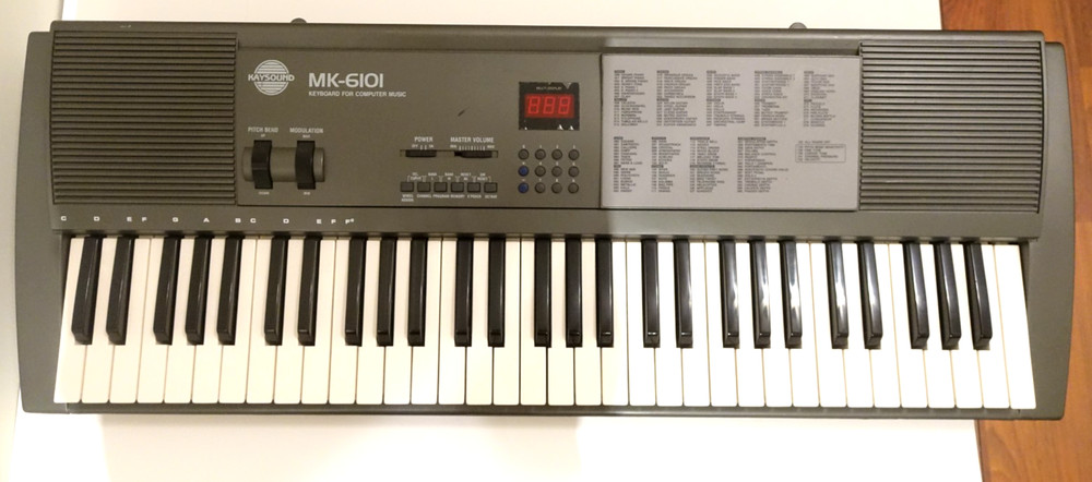 Kaysound MK-6101 Full Sized 61 Key MIDI Controller Keyboard Tested