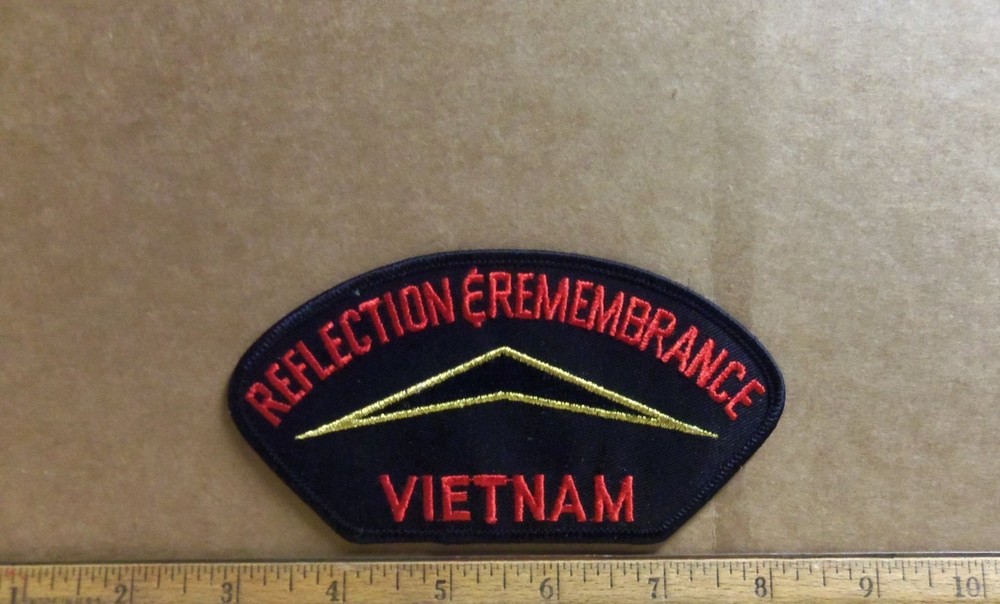 "Reflection & Remembrance Vietnam" Embroidered Patch