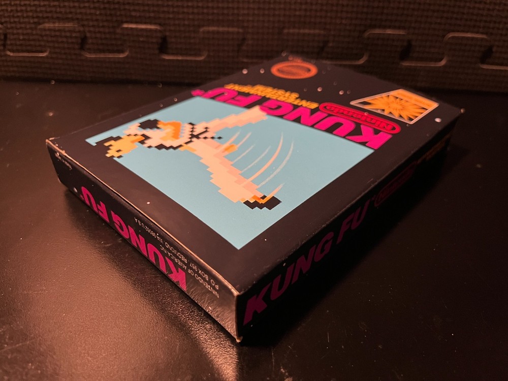 1985 Kung Fu Action - Empty custom design display box
