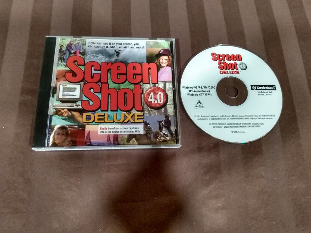 Screen Shot Deluxe 4.0 PC Software