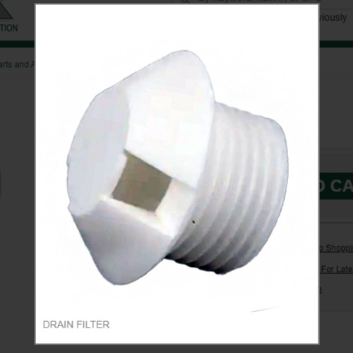 DRAIN FILTER (Pack of 5) # SC660211-01