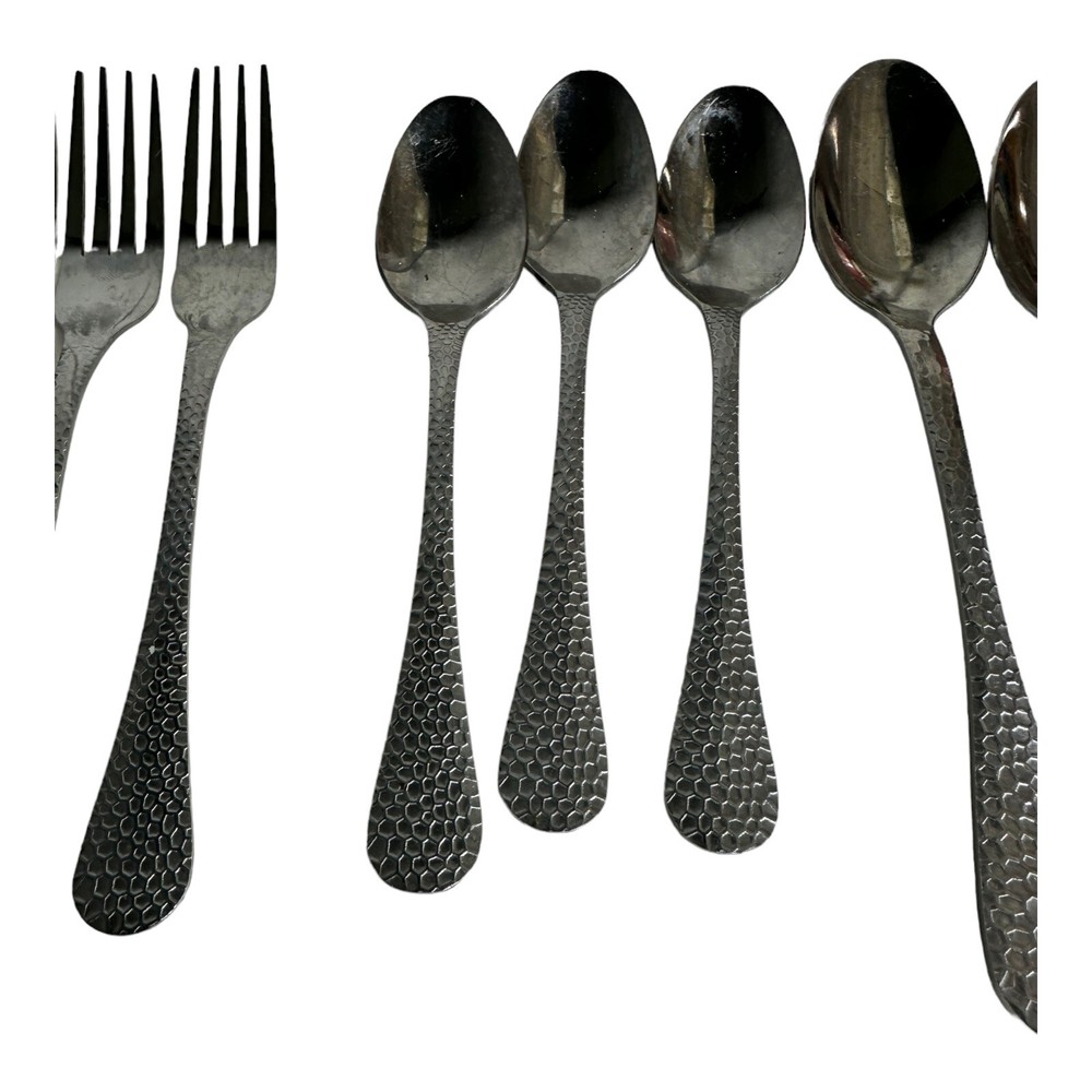 Farberware Stainless Steel Hammered Flatware - Replacement