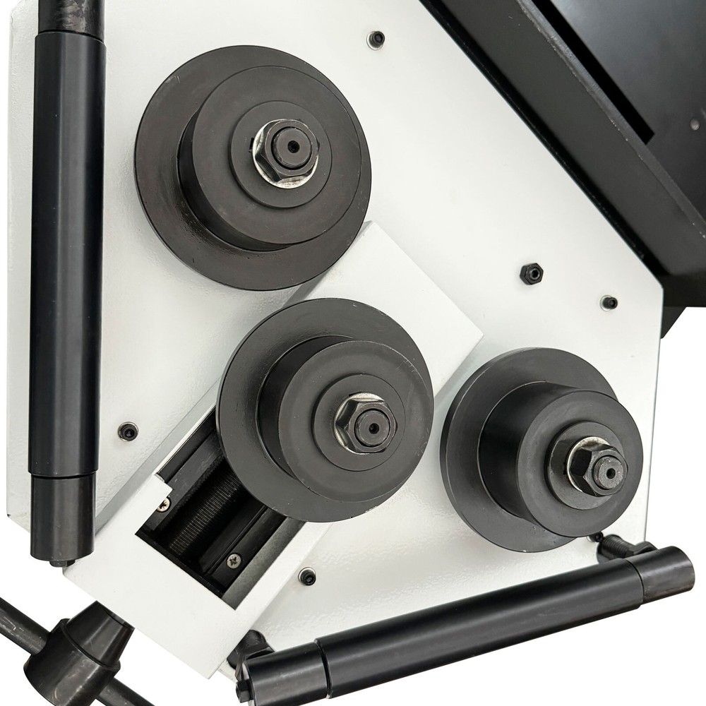 Vertical Type 30 Electric Hydraulic Rolling Machine Roll Bender 220V Three-phase