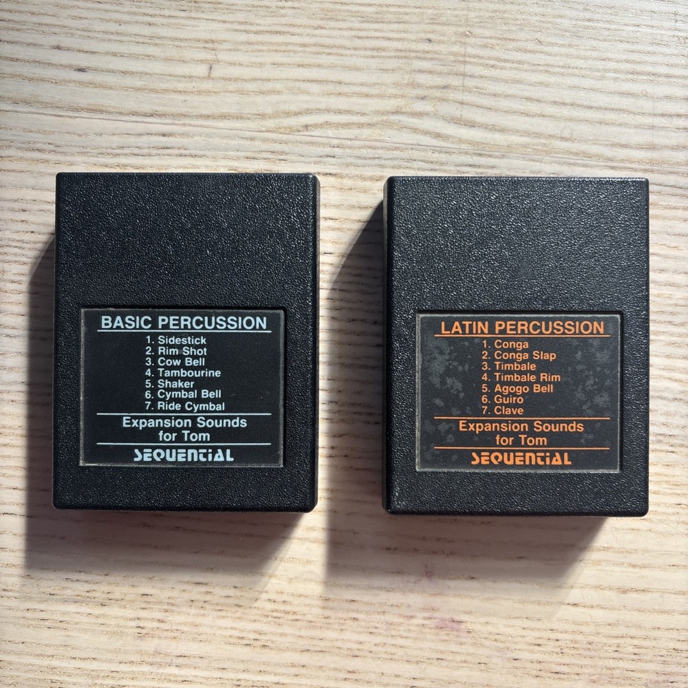 Sequential - Latin and Basic Percussion expansions sounds for Tom