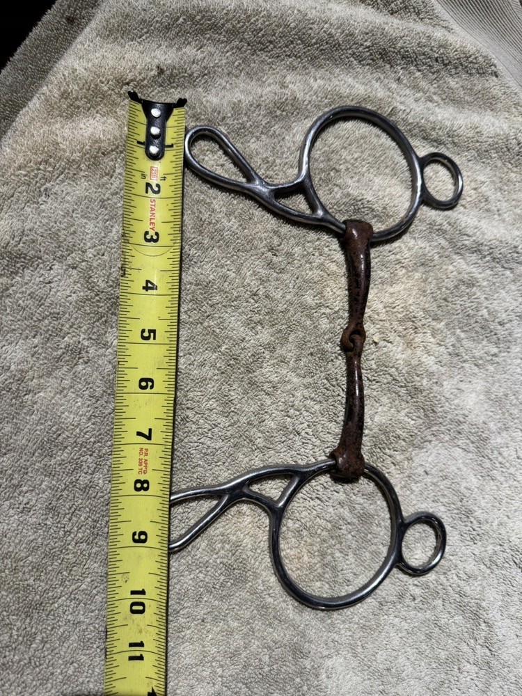 Sliding Gag Copper Inlay Snaffle - 5-1/4”