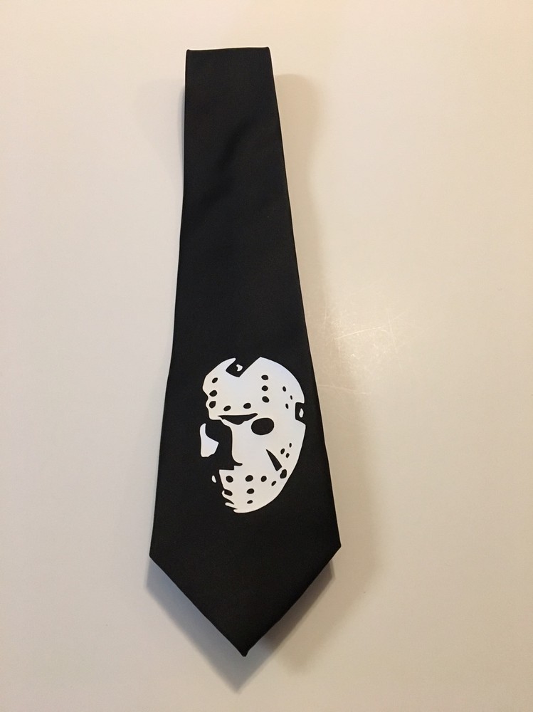 Friday Scary Mask Neckties