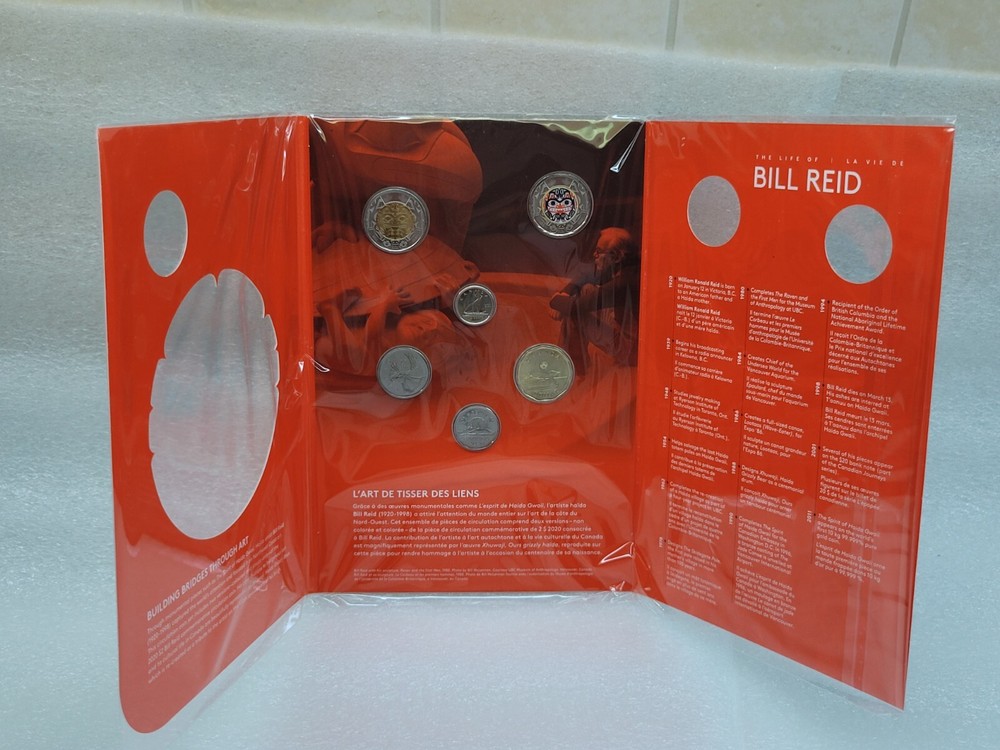 2020 CANADA BILL REID COMMEMORATIVE COLLECTION KEEPSAKE