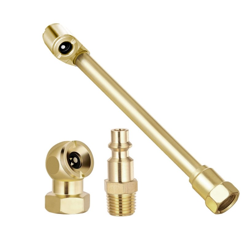 2 Way Connection Heavy Duty Air Chuck Set Compressor Accessories