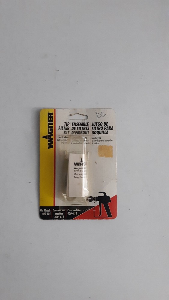 wagner tip filter Kit Fits Models 400- 414.