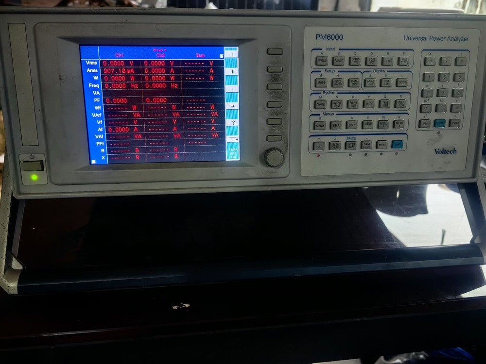1PC USED Voltech PM6000 power analyzer By DHL or FedEX