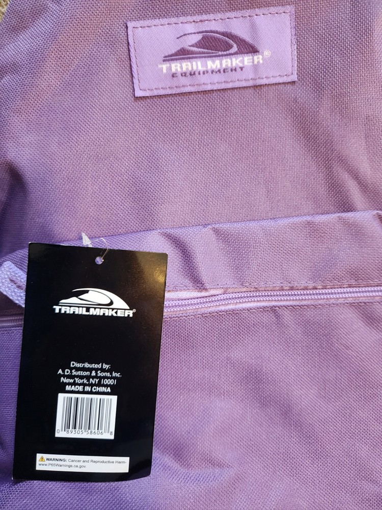 NEW! Trail Maker Basic nice Purple Backpack