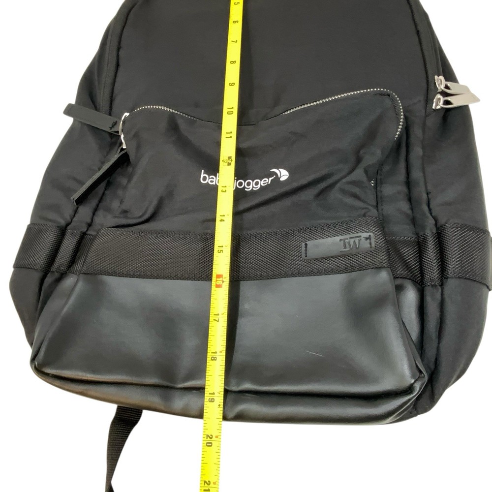 Baby Jogger Black Backpack Travel Multi-pocket Organizer Stroller