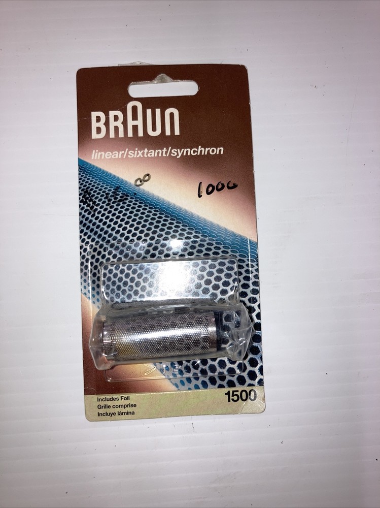 Braun Linear 1500 Includes Foil