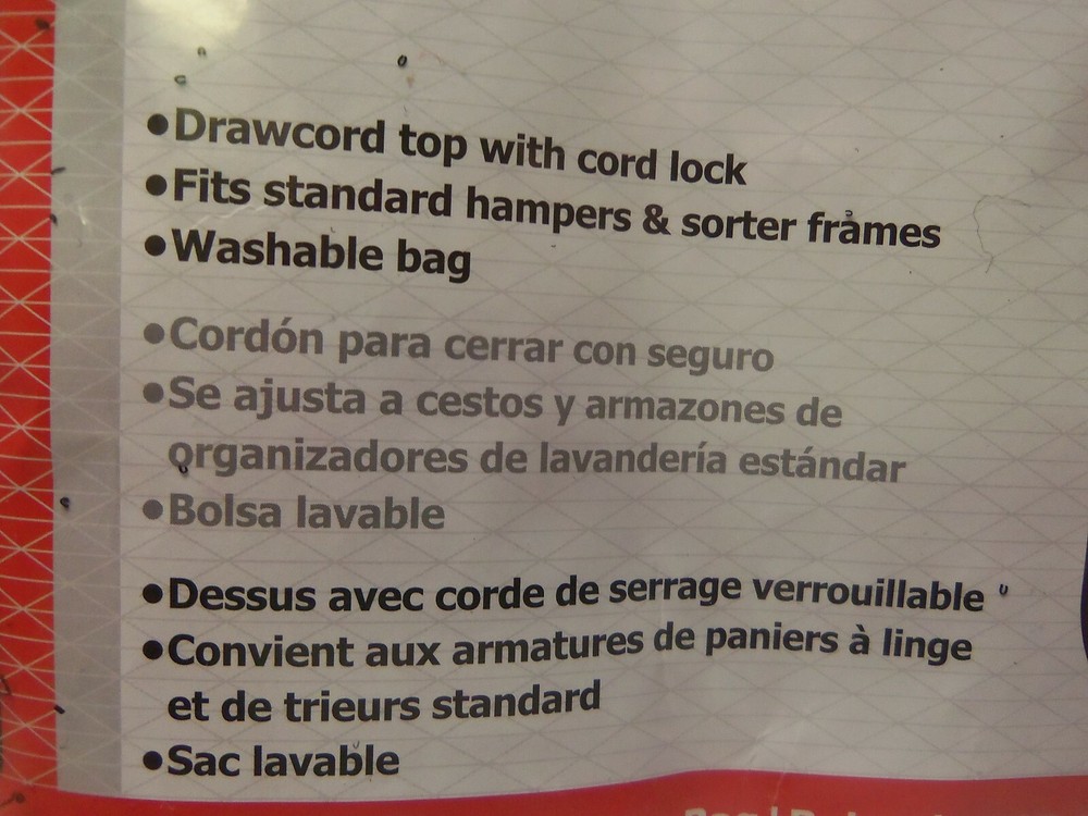 Large Mesh Laundry Bag Household Essentials