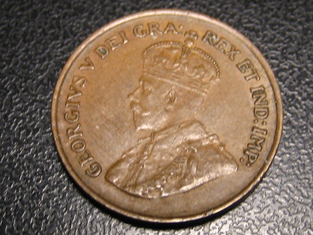 1920 Canadian Small Cent