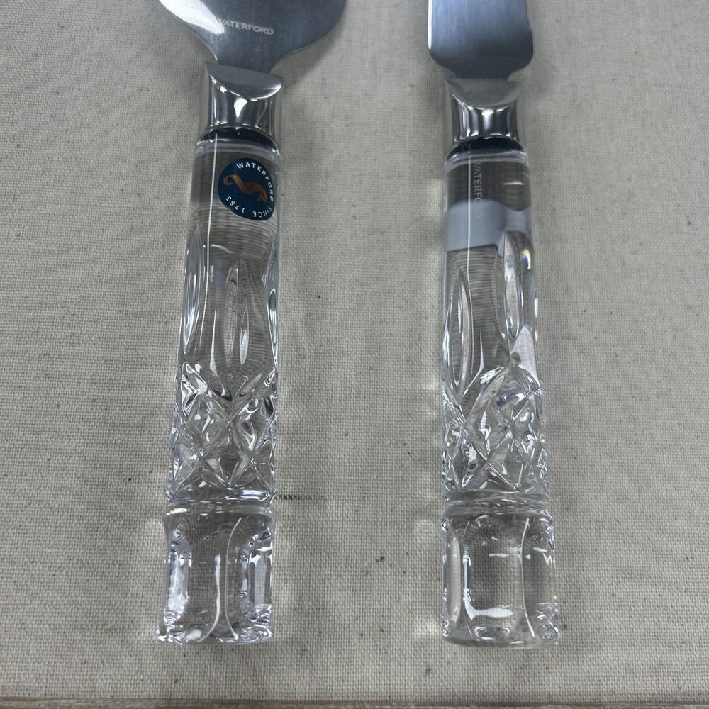 Waterford Lismore Cake Knife & Server Set