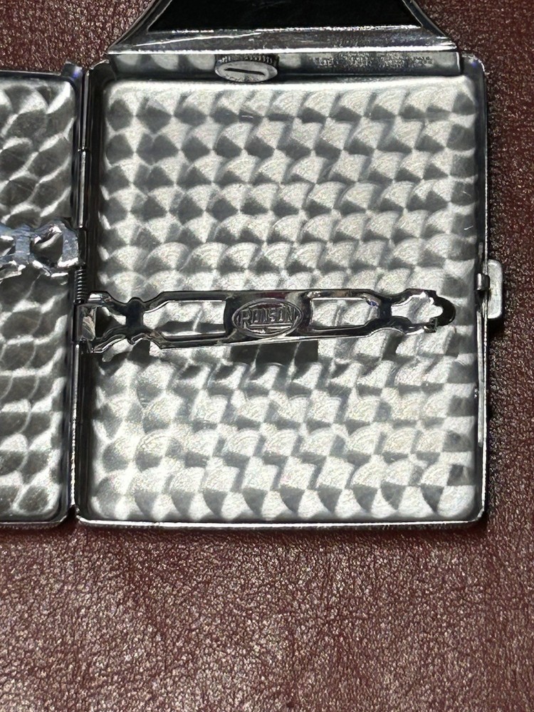 Vintage Ronson Mastercase, a popular cigarette case and lighter combination