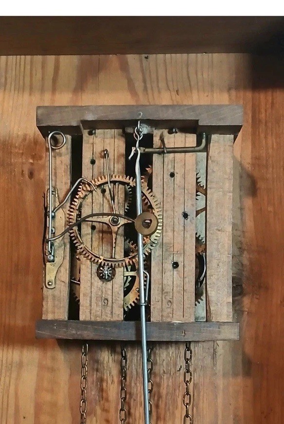 Antique, Black Forest Clock.