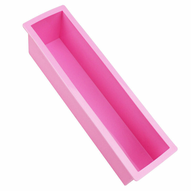Toast Cold Processing Soap DIY Rectangle Loaf Mold Baking Silicone Tools Cake