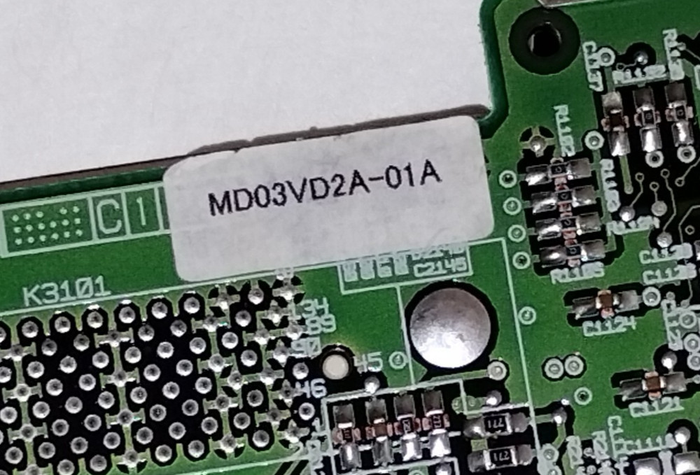 MD03VD2A-01A Audio Input Board Card