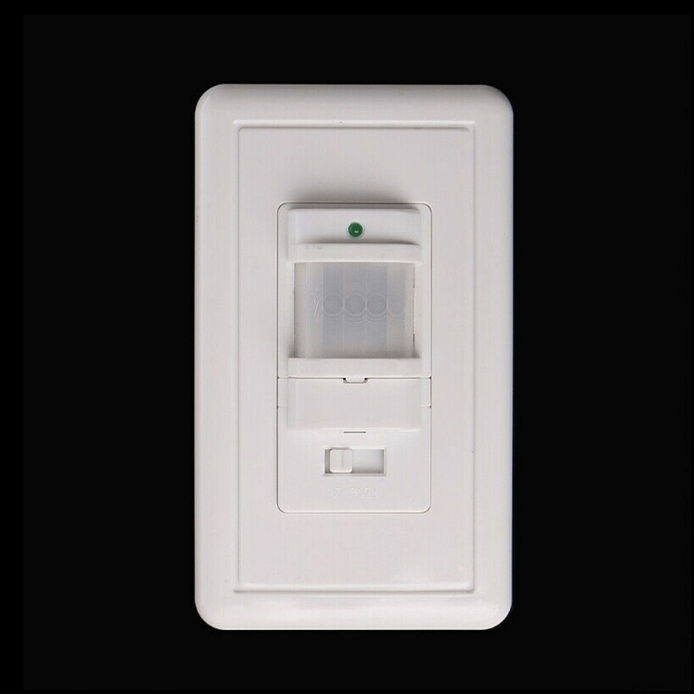Body Infrared Motion Sensor Switch Detector LED Lamp Light Control Wall Mount