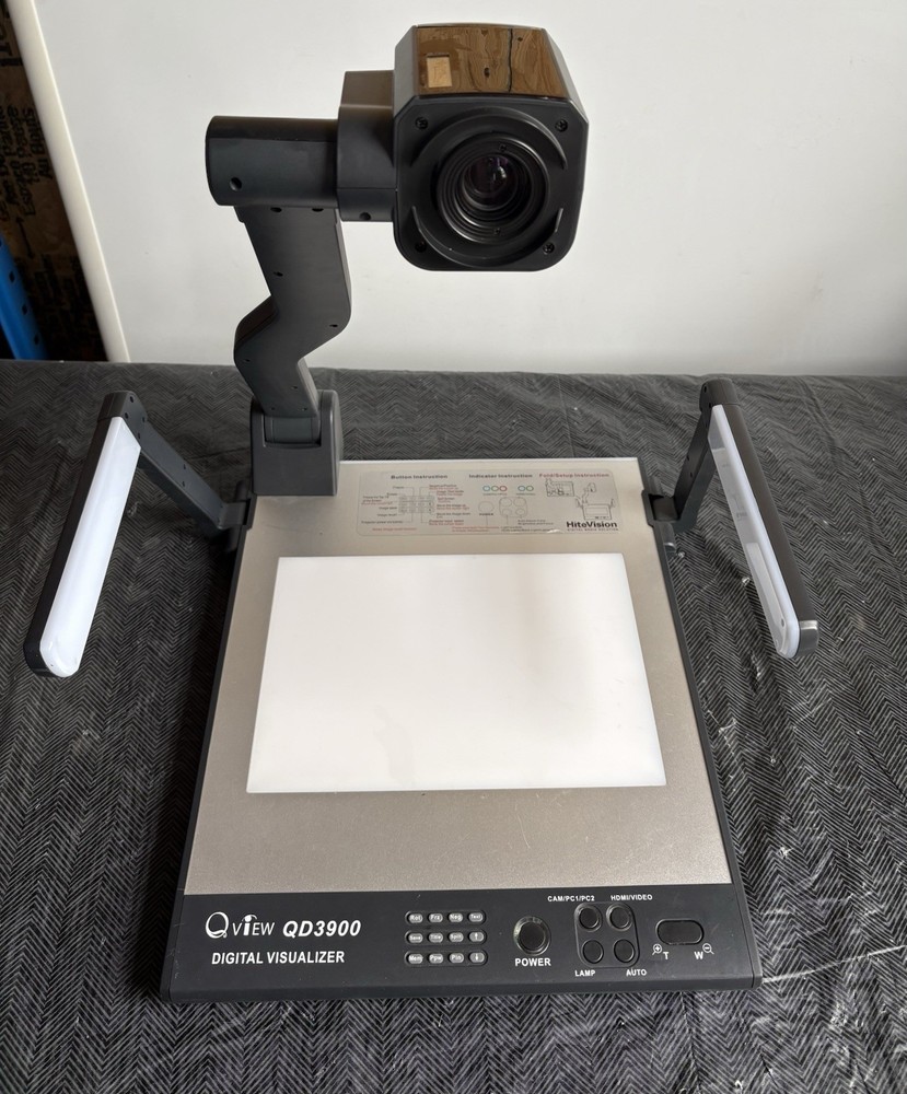 HiteVision QView QD3900 Digital Visualizer Document Camera - Untested