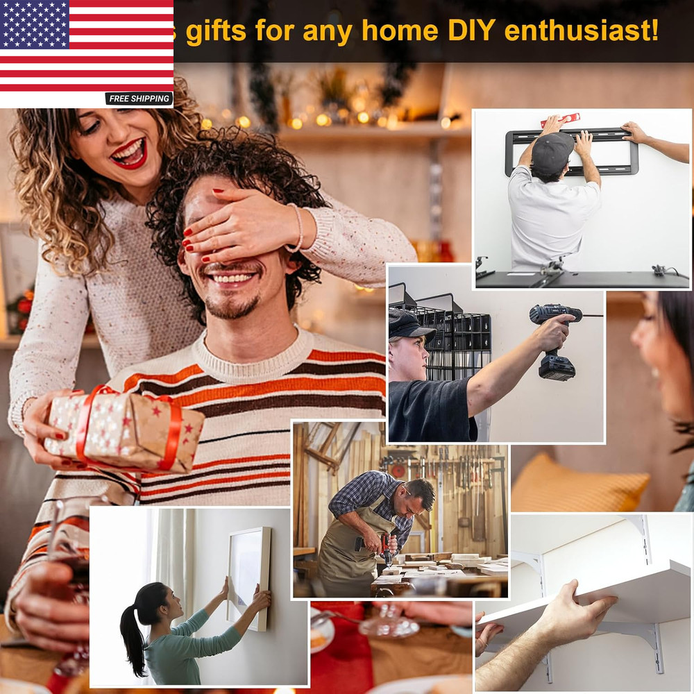 Stud Finder Wall Scanner - 5 in 1 Stud Finder Tool W/Microprocessor Chip and HD