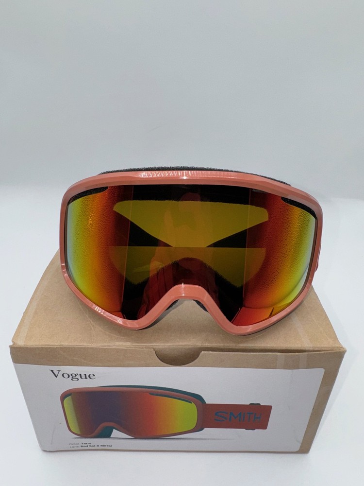 Smith Vogue Terra/Red Sol-X Mirror Size M